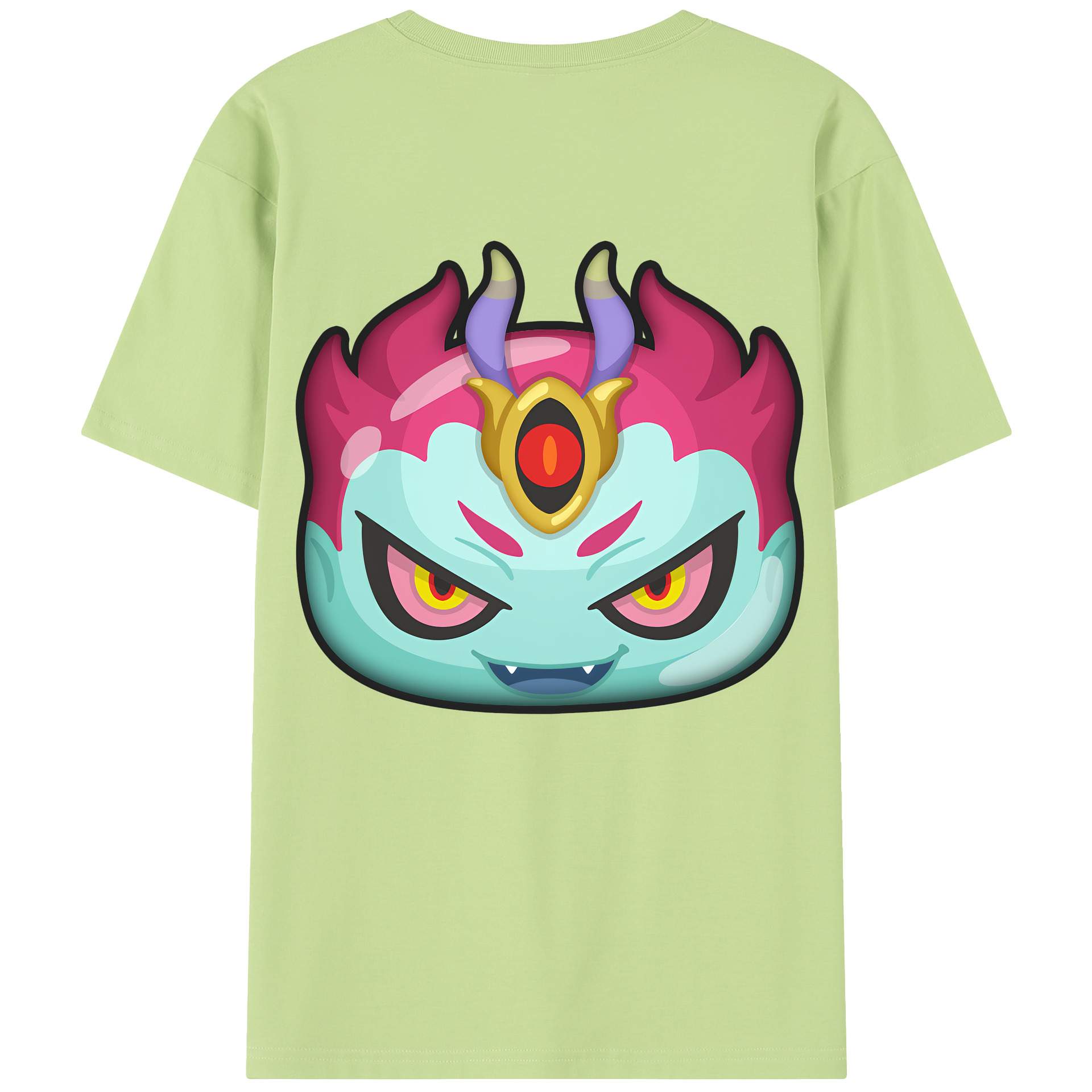 （画像用） 妖怪ウォッチ Yo-kai Watch 綿100％半袖Tシャツ（背面プリント）